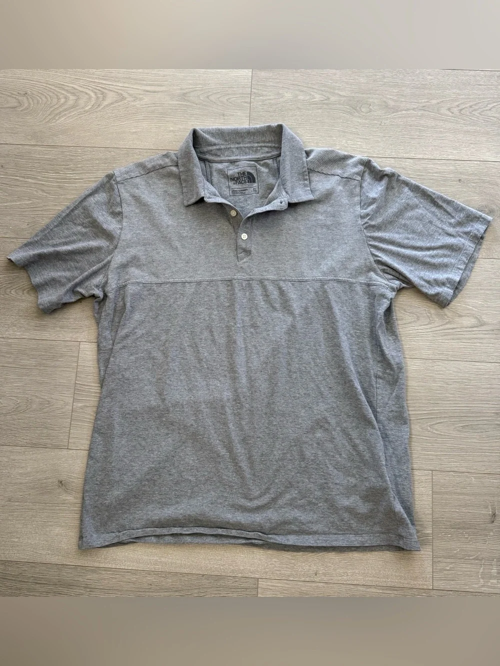 The North Face Gray Polo Shirt Men’s Size XL